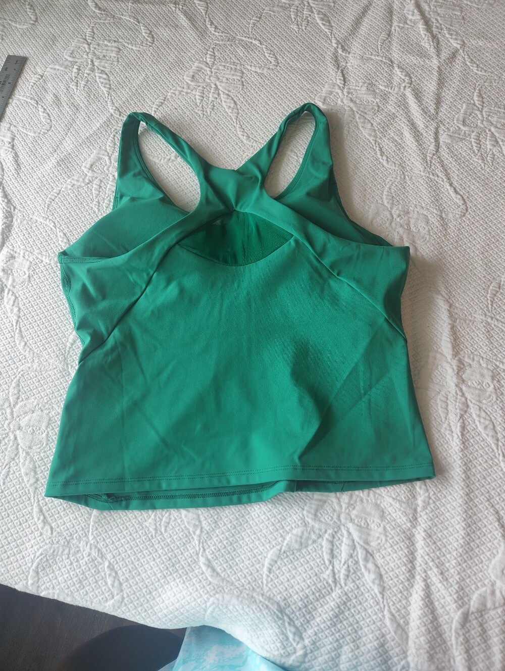 SPANX Green Racerback Tank - Picture 5 of 7